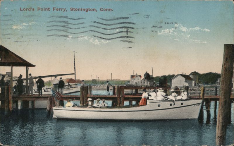 Lord's Point Ferry, Stonington Connecticut