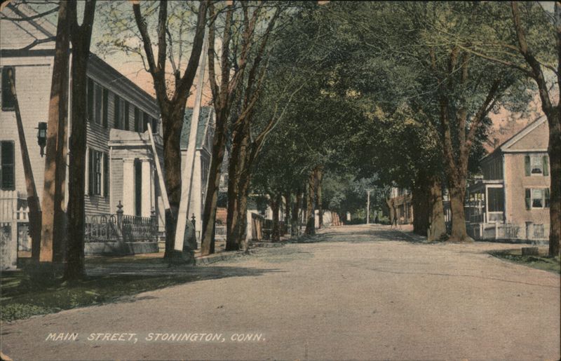 Main Street, Stonington, Conn. Connecticut