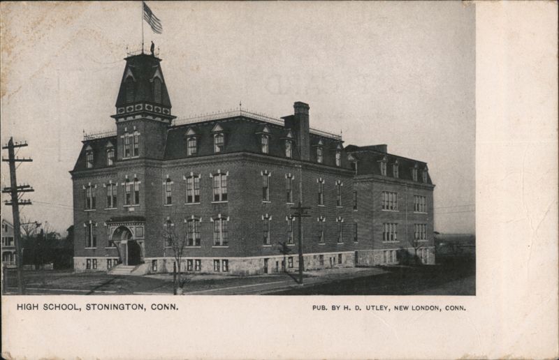 High School, Stonington, Conn. Connecticut