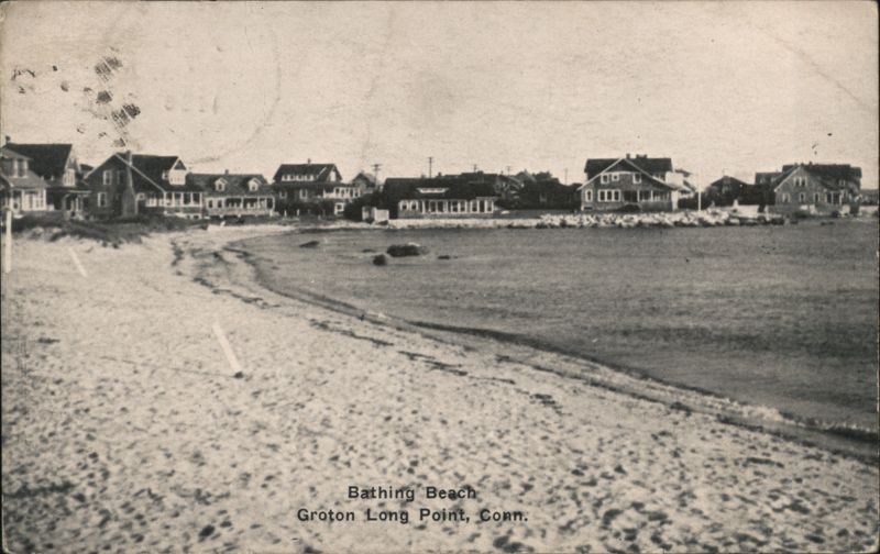 Bathing Beach, Groton Long Point, CT Connecticut