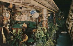 Papeete Dining Room - Kon-Tiki Ports Restaurant Postcard