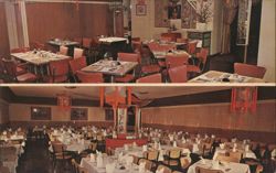 China Lake Restaurant, Uncasville CT Postcard