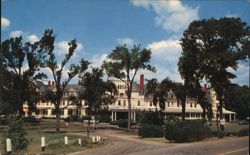 Hotel Farragut at Rye Beach, NH Postcard