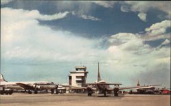 Stapleton Airfield, Denver, Colorado Postcard