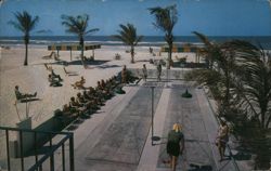 Emerald Shores on the Gulf of Mexico, Shuffleboard Courts Postcard