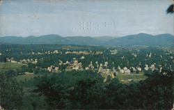 Bird's Eye View of Granville, New York Postcard