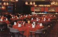 Charter House Hotel Rib Room, Cleveland, OH Postcard