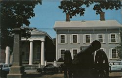 Historic Cannon Square, Stonington, Connecticut Postcard