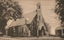 Calvary Church, Stonington, Conn. Postcard