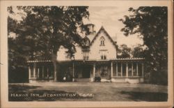 Manor Inn, Stonington, CT Postcard