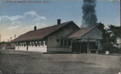 Railroad Station, Stonington, Conn. Postcard