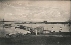 View of Stanton's Bay, Stonington, Conn. Postcard
