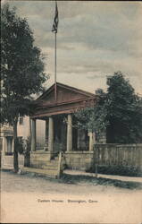 Custom House, Stonington, Conn. Postcard
