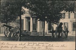 Cannon Square, Stonington, Connecticut Postcard