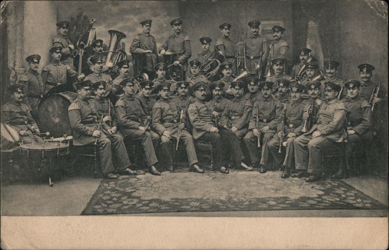 Musik E. Landwehr Inf.-Rgt. 109, Karlsruhe Weihnachten im Kriegsjahre 1915 Germany