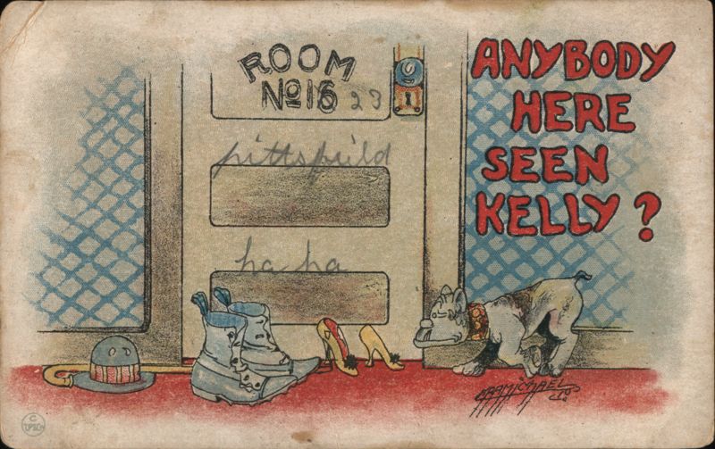 Anybody Here Seen Kelly? Carmichael Comic, Funny