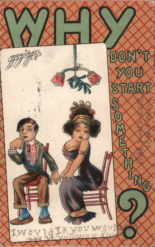 Why Don't You Start Something? Carmichael Comic, Funny