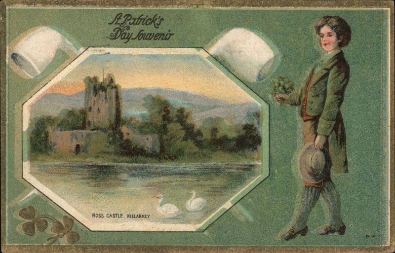 St. Patrick's Day Souvenir, Ross Castle, Killarney