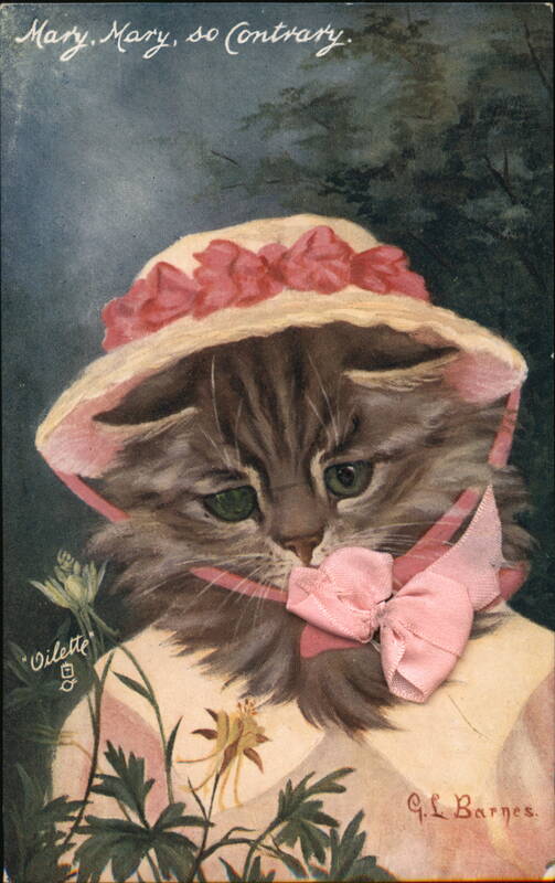 Mary, Mary, so Contrary G.L. Barnes Cats