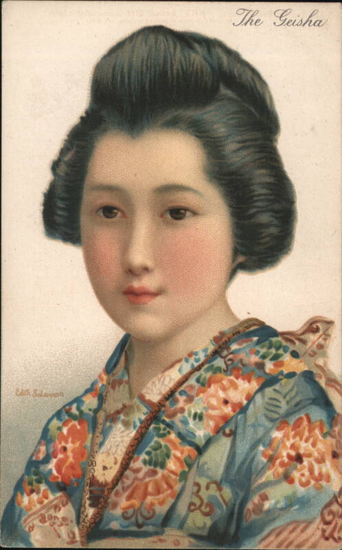 The Geisha Edith Dulac Asian