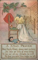 A X-Mas Prayer Postcard