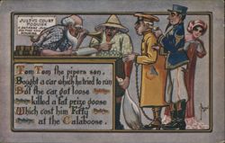 Tom, Tom the Piper's Son Postcard