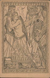 Baltenkampf by Fidus Postcard