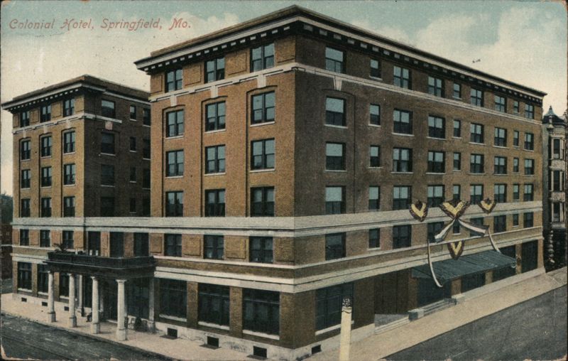 Colonial Hotel, Springfield, MO Missouri