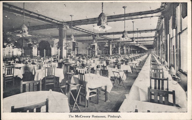 The McCreery Restaurant, Pittsburgh Pennsylvania