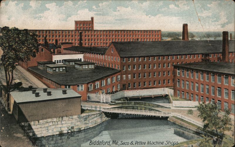 Saco & Pettee Machine Shops Biddeford Maine