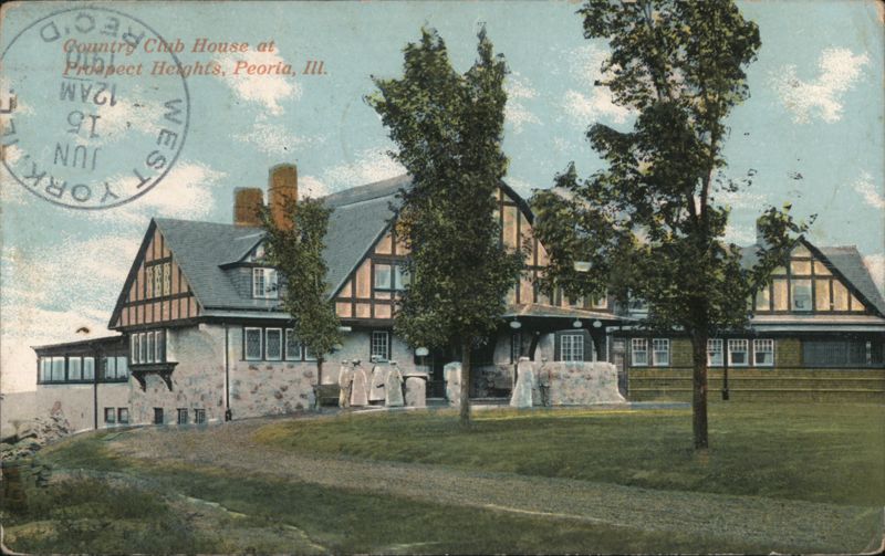 Country Club House at Prospect Heights, Peoria, Illinois