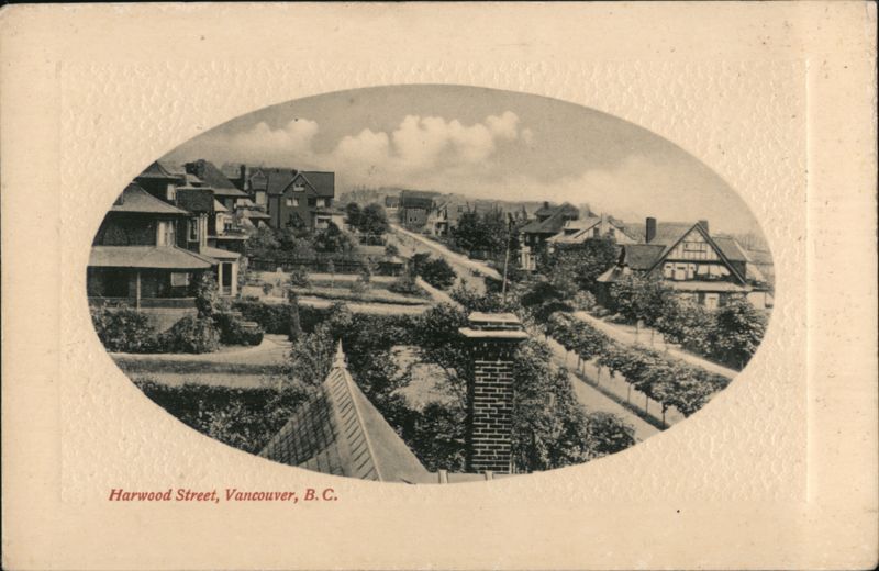 Harwood Street, Vancouver, BC Canada British Columbia