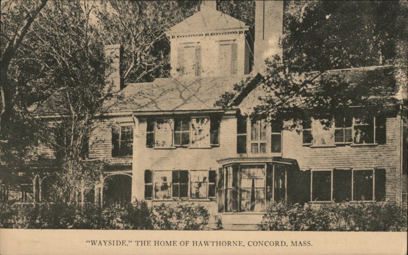 Wayside, Home of Hawthorne, Concord, MA Massachusetts