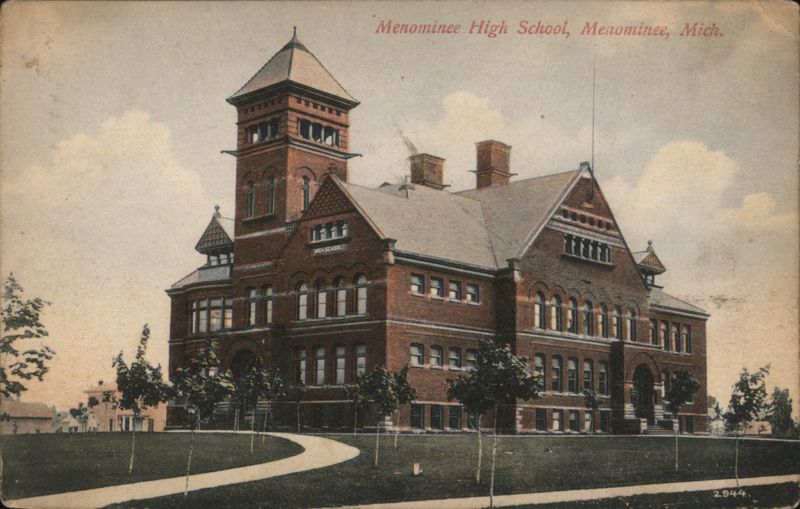 Menominee High School, Menominee, Michigan