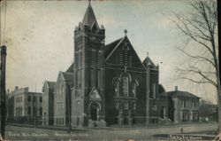 First M.E. Church, Boone, IA Postcard