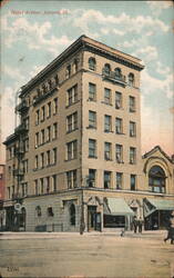 Hotel Arthur, Aurora, IL Postcard