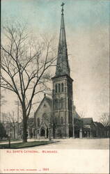 All Saint's Cathedral, Milwaukee Postcard