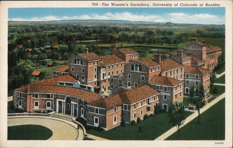 The Women's Dormitory, University of Colorado at Boulder