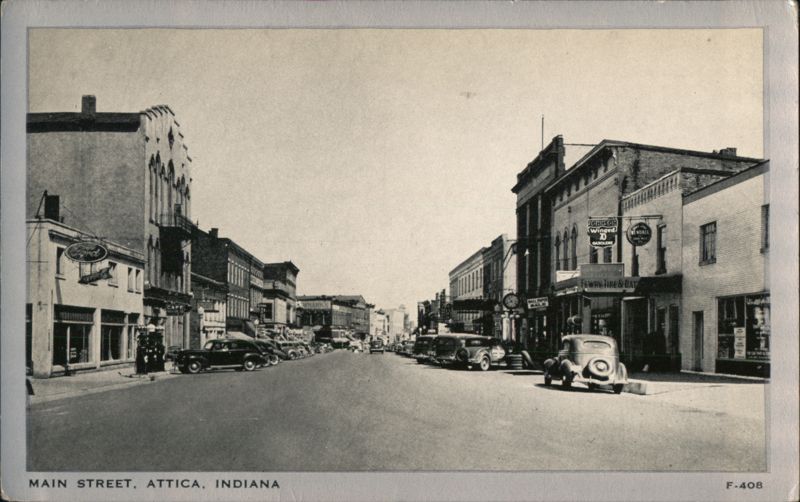Main Street, Attica, Indiana