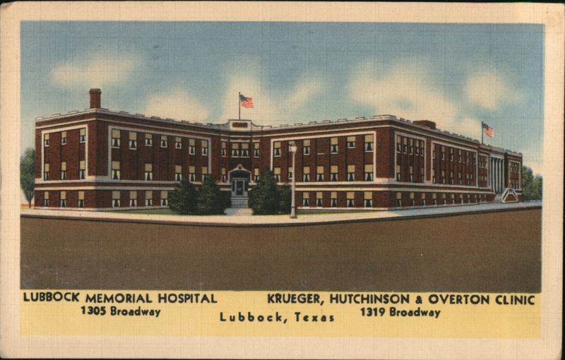Lubbock Memorial Hospital & Krueger, Hutchinson & Overton Clinic Texas