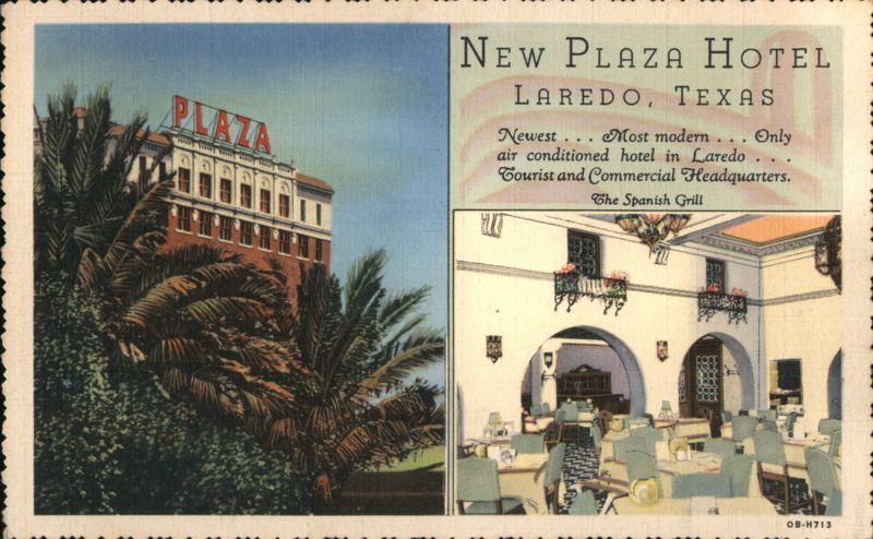 New Plaza Hotel, Laredo, Texas - Spanish Grill