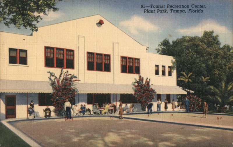 Tourist Recreation Center, Plant Park, Tampa, Florida