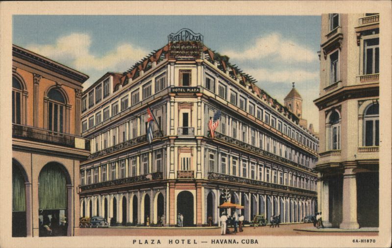 Hotel Plaza, Havana, Cuba