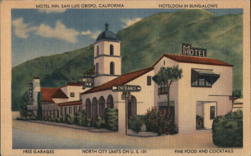 Motel Inn, San Luis Obispo, California