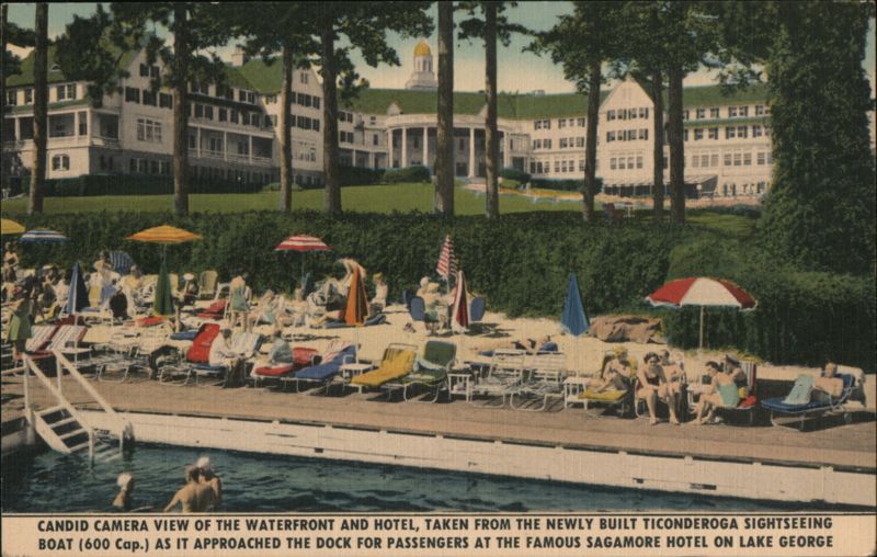 Sagamore Hotel Waterfront, Lake George, New York Bolton Landing
