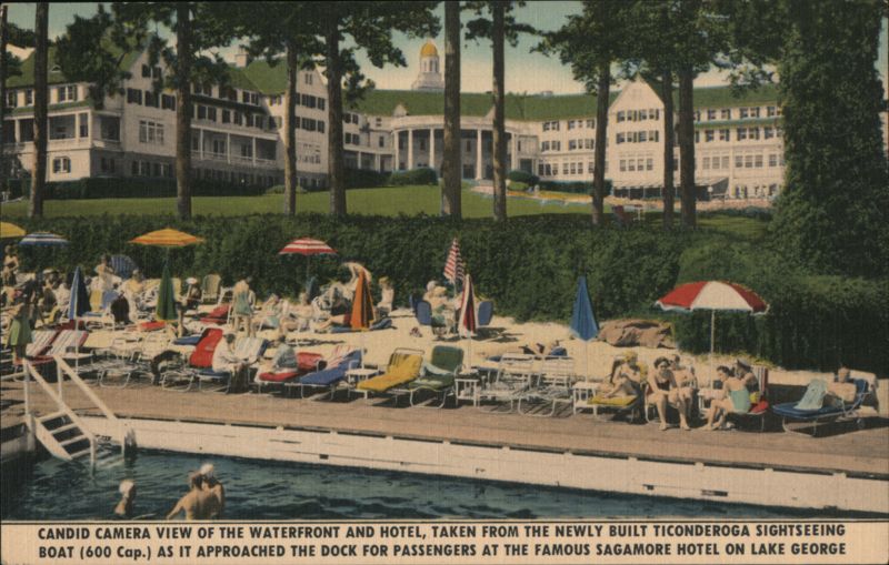 Sagamore Hotel on Lake George, Waterfront View Bolton Landing New York