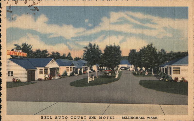 Bell Auto Court and Motel Bellingham Washington