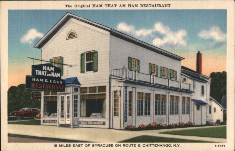 Ham That Am Ham Restaurant, Chittenango, NY New York