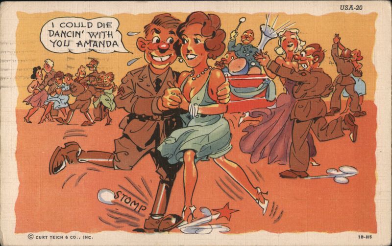 I Could Die Dancing With You Amanda Ray Walters Comic