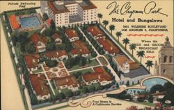 The Chapman Park Hotel and Bungalows Postcard